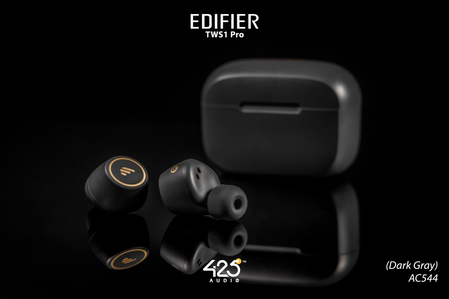 edifier tws1 pro,edifier,ivory,dark grey,bluetooth5.2,aptx,adaptive,หูฟัง,หูฟังไร้สาย,ip65,เสียงดี,ราคาถูก